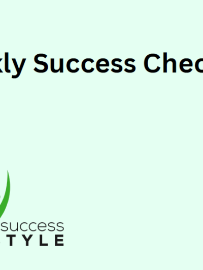 Weekly Success Dashboard